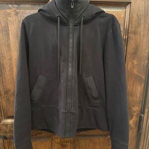 Athleta Black Zip-Up Hoodie